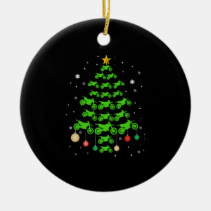 Dirt Bike Weihnachtsbaum Funny Xmas Geschenk für M Keramik Ornament