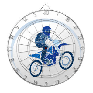 Dirt Biker Vector Biking Dartscheibe