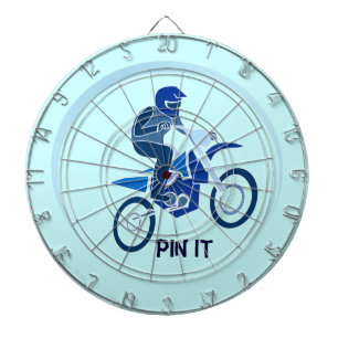 Dirt Biker Vector Biking Dartscheibe