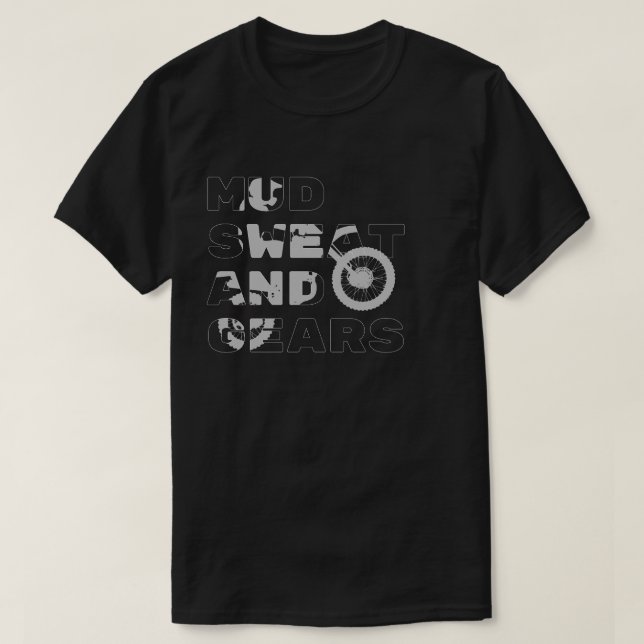 Dirt Biker Zitat T-Shirt (Design vorne)