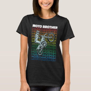 Dirt Biking Brother Biker Mx Motocross Bike T-Shirt
