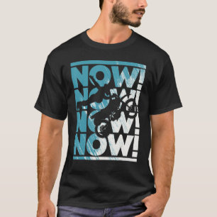 Dirt Biking jetzt Motocross Grunge Dirt Bike Rider T-Shirt