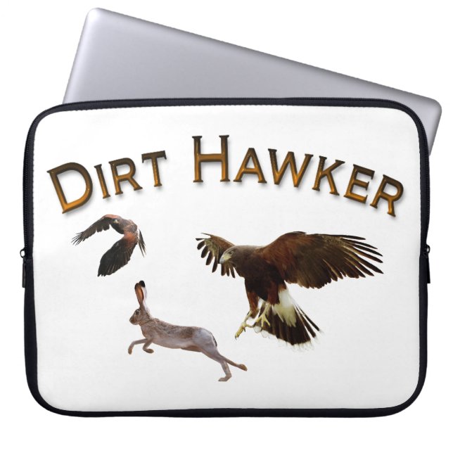 Dirt Hawker Laptopschutzhülle (Vorderseite)