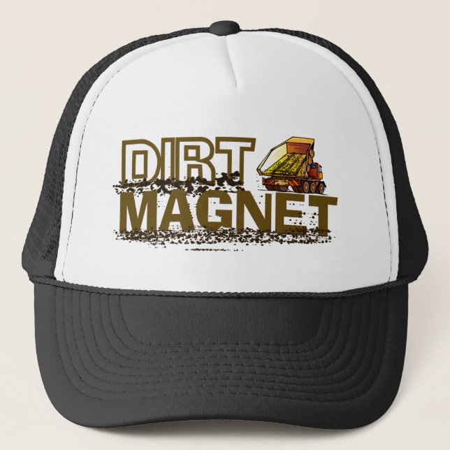 Dirt Magnet Truckerkappe (Vorderseite)