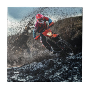 Dirt Rad-Reiter-Kissen Fliese