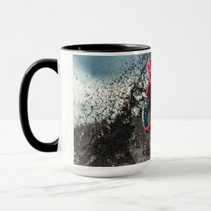 Dirt Rad-Reiter-Kissen Tasse