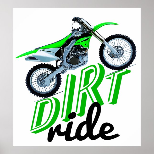Dirt-Rennen Poster (Vorne)