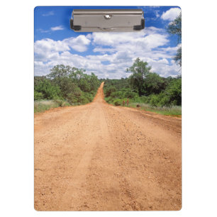 Dirt Road, Krüger National Park, Mpumalanga Klemmbrett