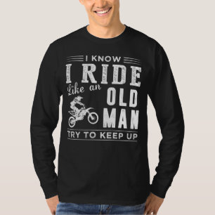 Dirt Road Legends: Ich weiß, ich fahre ein trocken T-Shirt