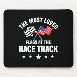 Dirt Track Racing Automobile Race American Indepen Mousepad