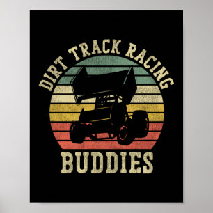 Dirt Track Racing Dirt Track Racing Kumpels Sprint Poster