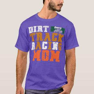 Dirt Track Racing Race Oma Mama Mutter Dirt Tra T-Shirt