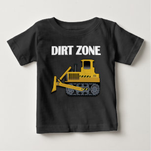 Dirt Zone (Bulldozer) - Baby Fine Jersey T - Shirt