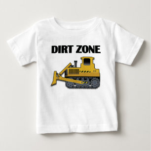 Dirt Zone (Bulldozer) - Baby Fine Jersey T - Shirt