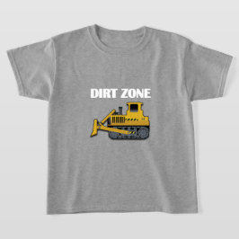 Dirt Zone (Bulldozer) - Kids' Basic T - Shirt
