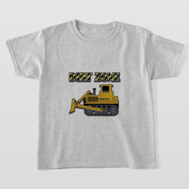 Dirt Zone (Bulldozer) - Kids' Basic T - Shirt (Ablage )