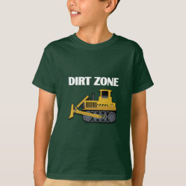 Dirt Zone (Bulldozer) - Kids' Basic T - Shirt