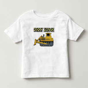 Dirt Zone (Bulldozer) - Kleinkind Fine Jersey T-Sh T-shirt