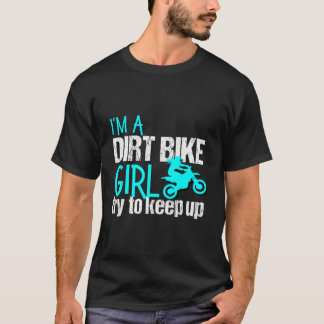 Dirtbike Hoodie für Frauen Girl Funny Motorcross D T-Shirt