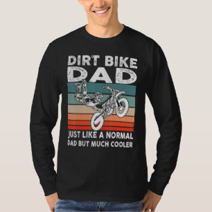 Dirtbike Motocross Dirt bike dad MX Vintag 1 T-Shirt