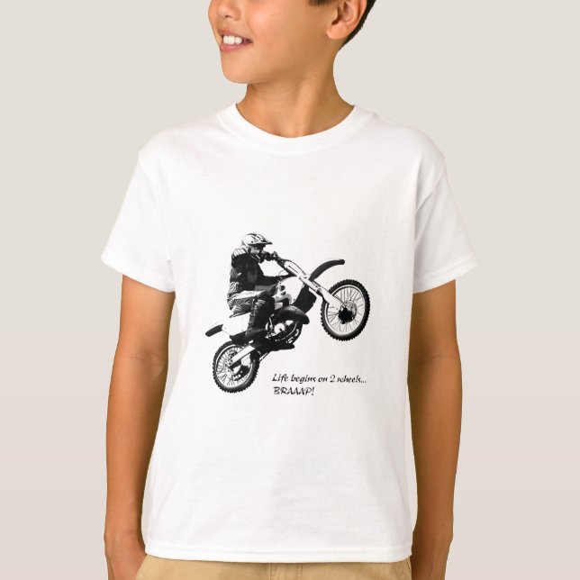 Dirtbike T-Shirt (Vorderseite)