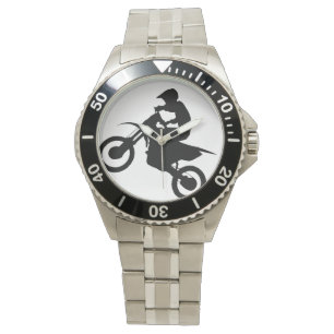DIRTBIKE WATCH (schwarz) Armbanduhr