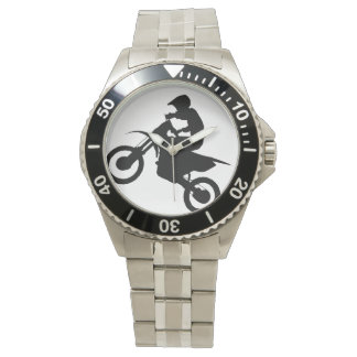 DIRTBIKE WATCH (schwarz) Armbanduhr