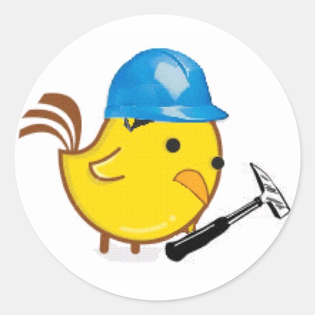 DirthRockChick Runder Aufkleber (Vorderseite)