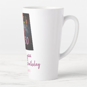 Dirty 30 Geburtstag hinzufügen Name pink hinzufüge Milchtasse