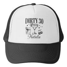 Dirty 30. Geburtstag Party Custom Matching