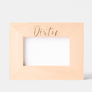 Dirty 30 orange weiß, einfache Retro-Geburtstag un Geätzte Rahmen