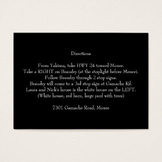 Dirty 30 Richtungskarte