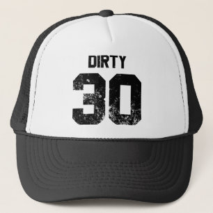 Dirty 30 truckerkappe