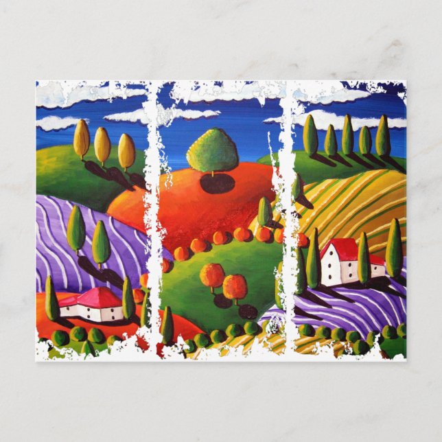 Dirty 3Tall Boxes Postkarte (Vorderseite)