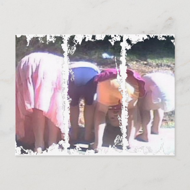 Dirty 3Tall Boxes Postkarte (Vorderseite)