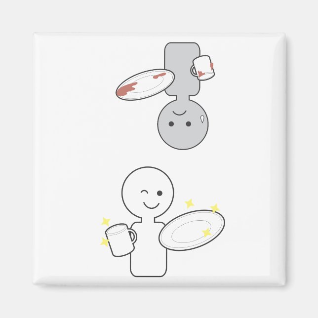 Dirty Clean Magnet (Vorne)