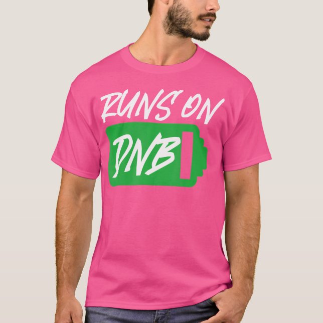 Dirty Dnb Dubstep Drum N Bass T-Shirt (Vorderseite)