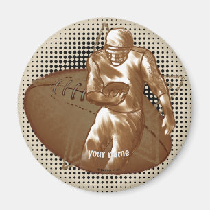 Dirty Football Player Magnet