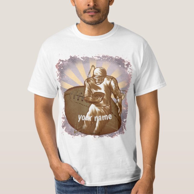 Dirty Football Player T - Shirt (Vorderseite)
