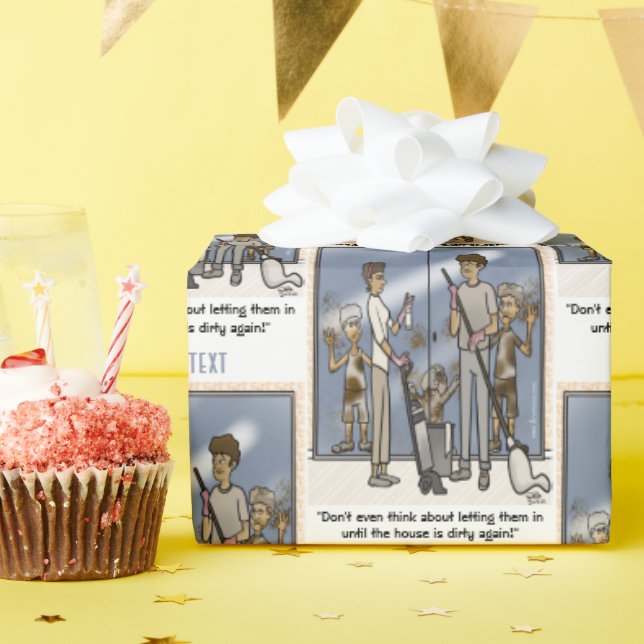 Dirty Geschenkpapier (Geburtstagsparty)