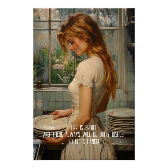 Dirty Geschirr Poster (Vorderseite)