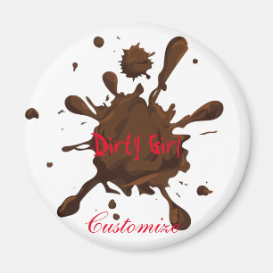 Dirty Girl Thunder_Cove Magnet
