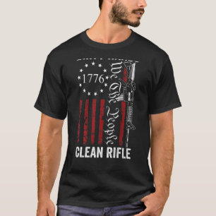 Dirty Hands Clean Rifle Pro Waffen 2. Änderung übe T-Shirt