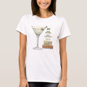 Dirty Martini Cocktail Rezept Art Kleidung & T-Shirt