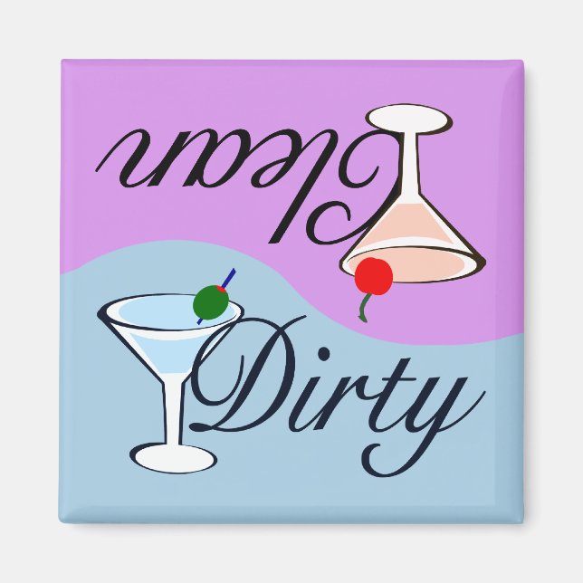 Dirty Martini Geschirrspüler Magnet (Vorne)
