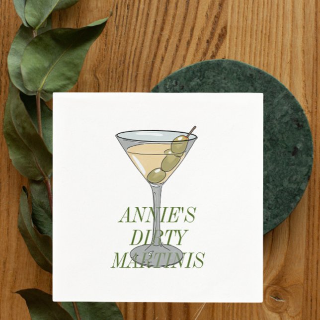 Dirty Martini Serviette (Von Creator hochgeladen)