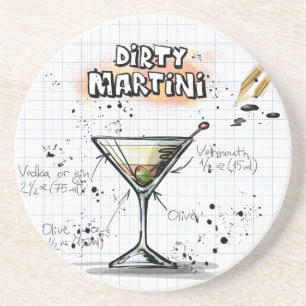 Dirty Martini Untersetzer