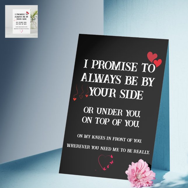 Dirty Naughty Jubiläumskarte für Ihn Feiertagskarte (Dirty Naughty Anniversary Card for Him)