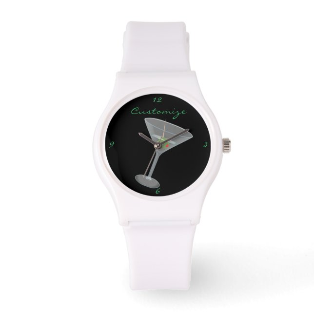 Dirty Olive Martini Thunder_Cove Armbanduhr (Vorderseite)
