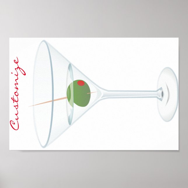 Dirty Olive Martini Thunder_Cove Poster (Vorne)